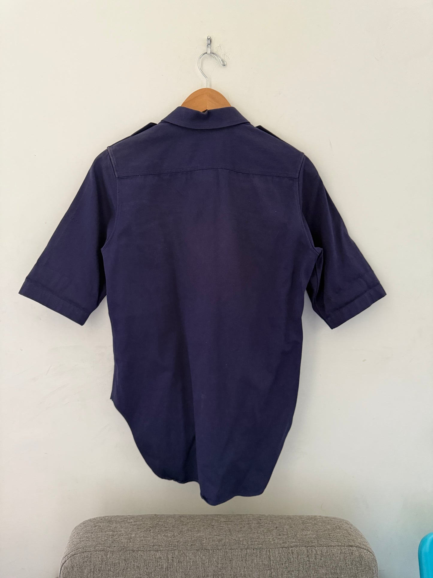 Balenciag SS17 Purple military shirt