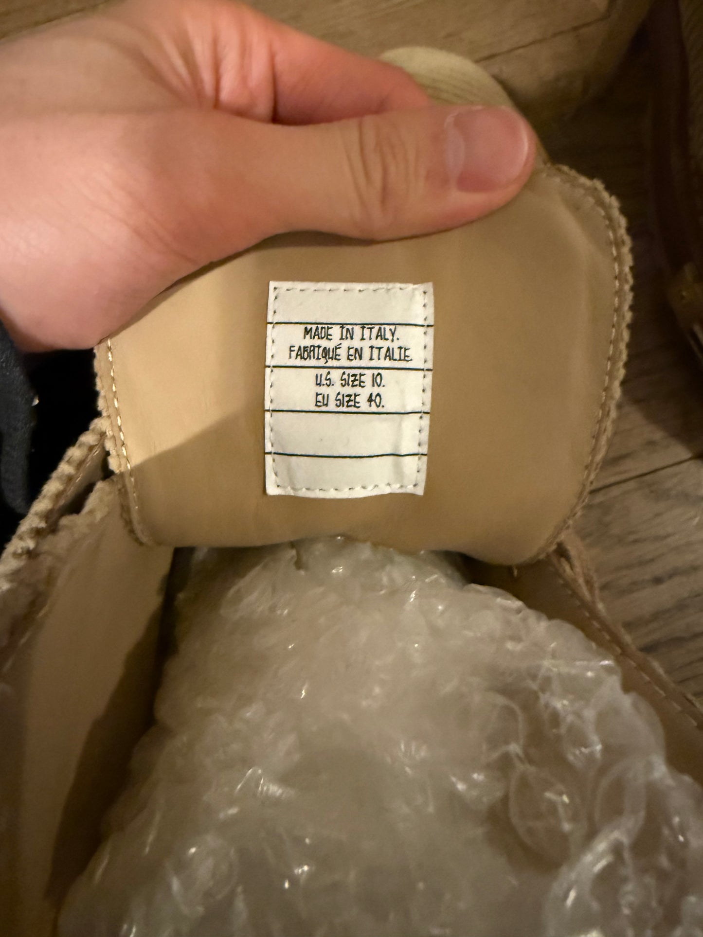 Thom Browne Corduroy ski boots