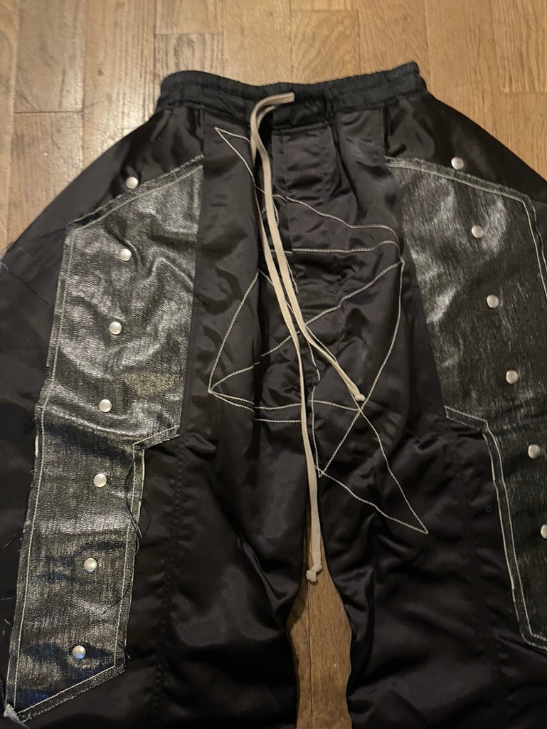 Rick Owens AW18 Babel Embroidered Pusher pants