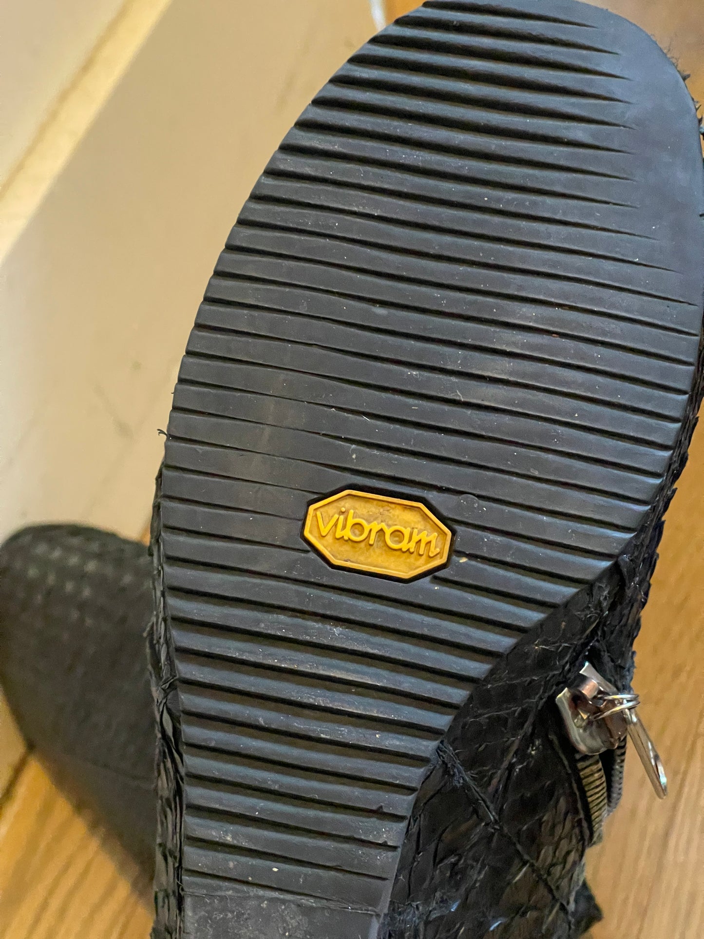 Rick Owens FW10 gleam python turbo wedges