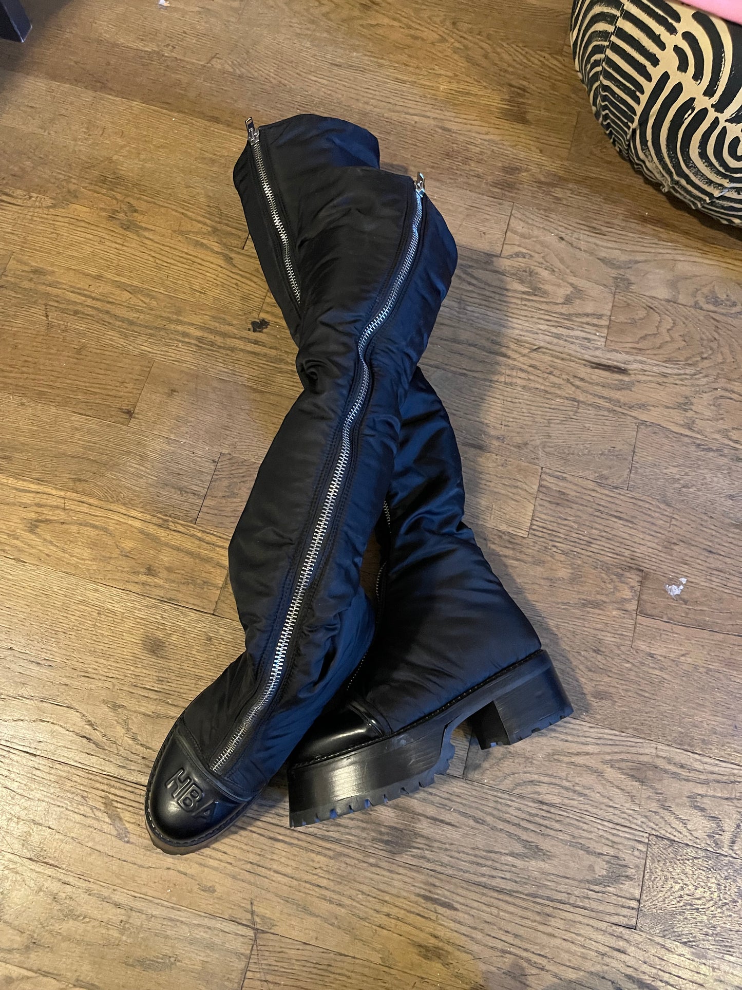 Hood by air thigh high centaur boots