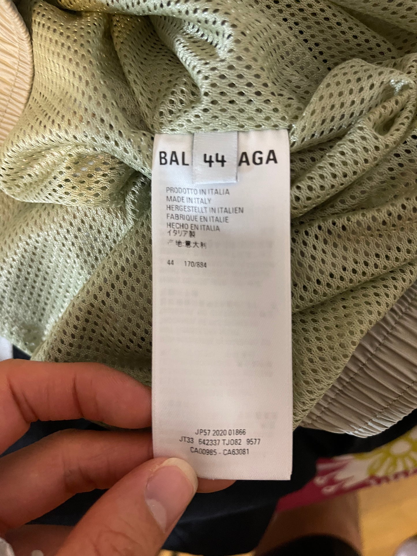 Balenciaga SS20 track jacket