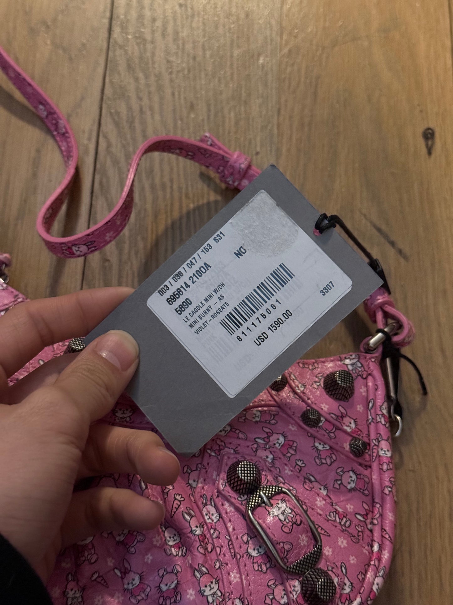 Balenciaga lunar bunny bag mini cagole