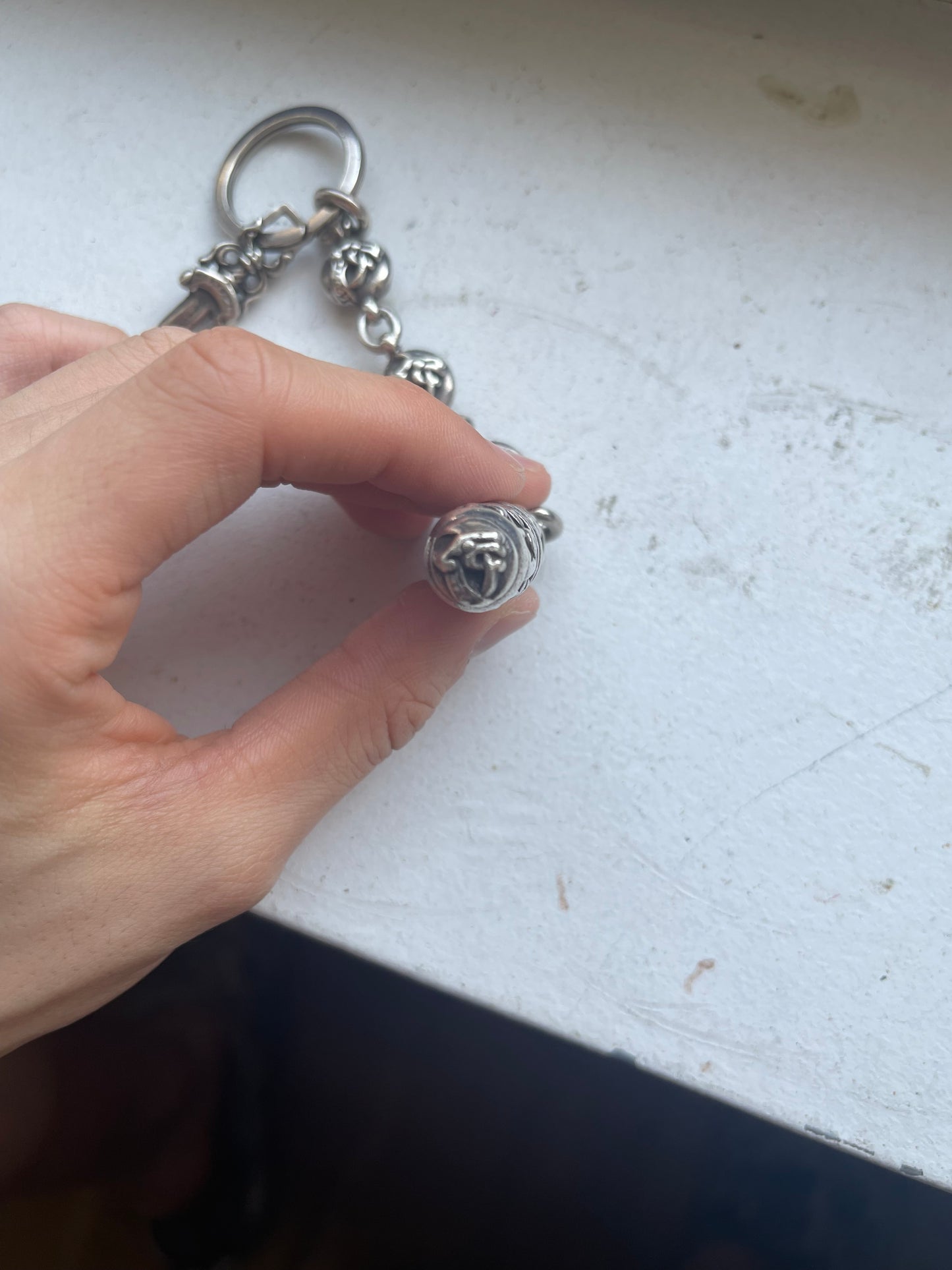 Chrome hearts talon wallet chain