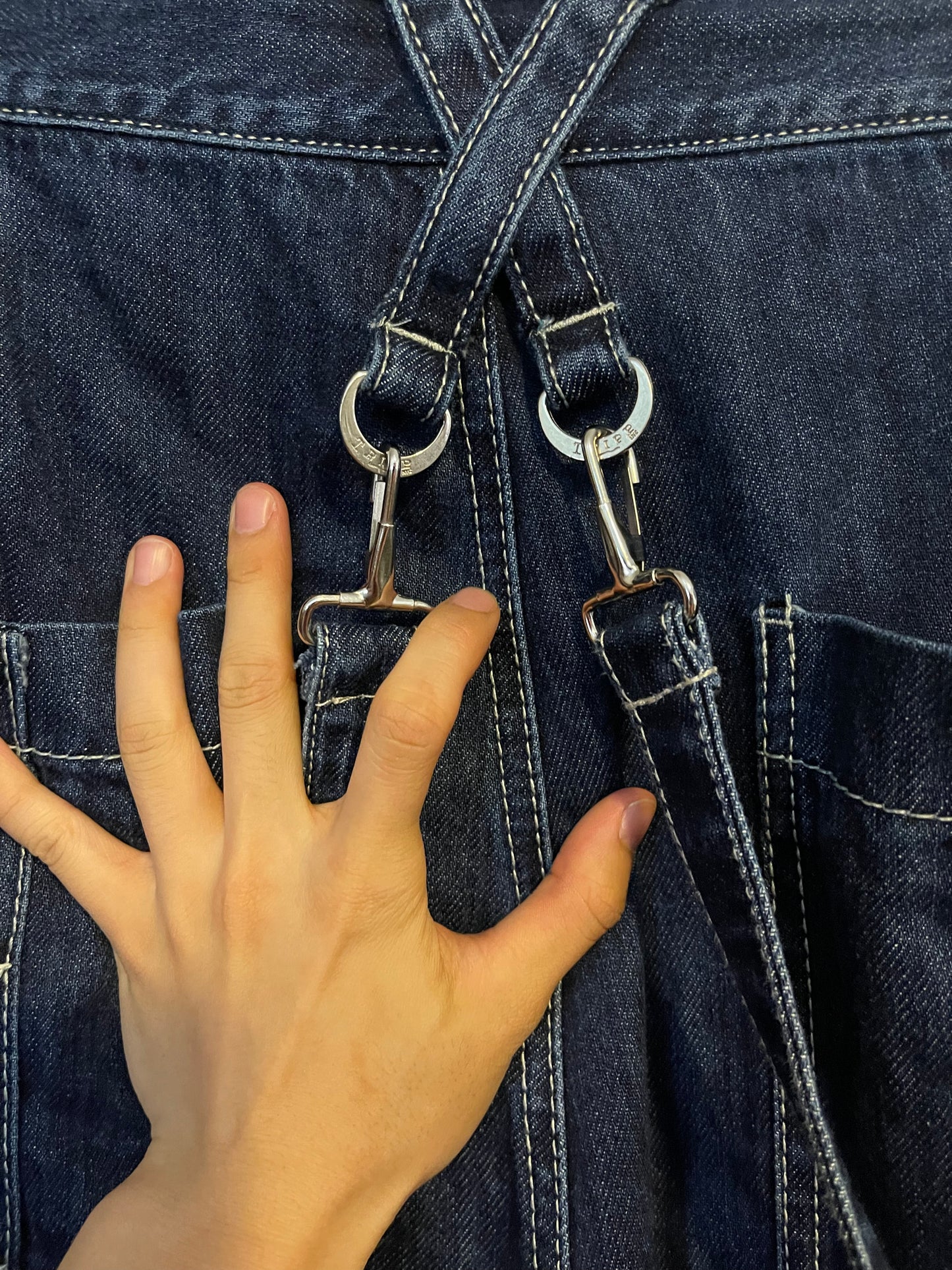Tripp NYC denim raver pants