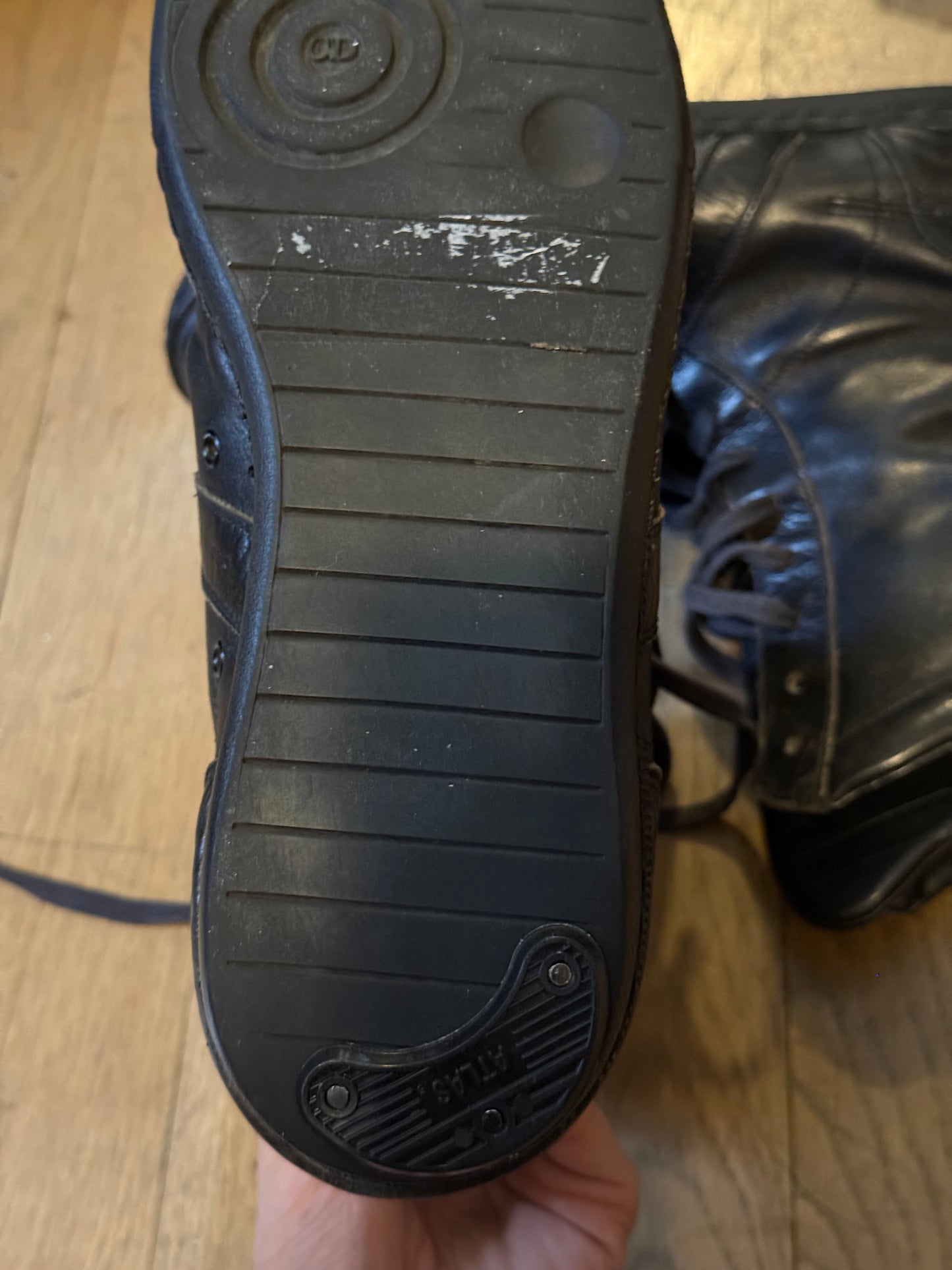 Dior Homme luster 03AW boxing shoes