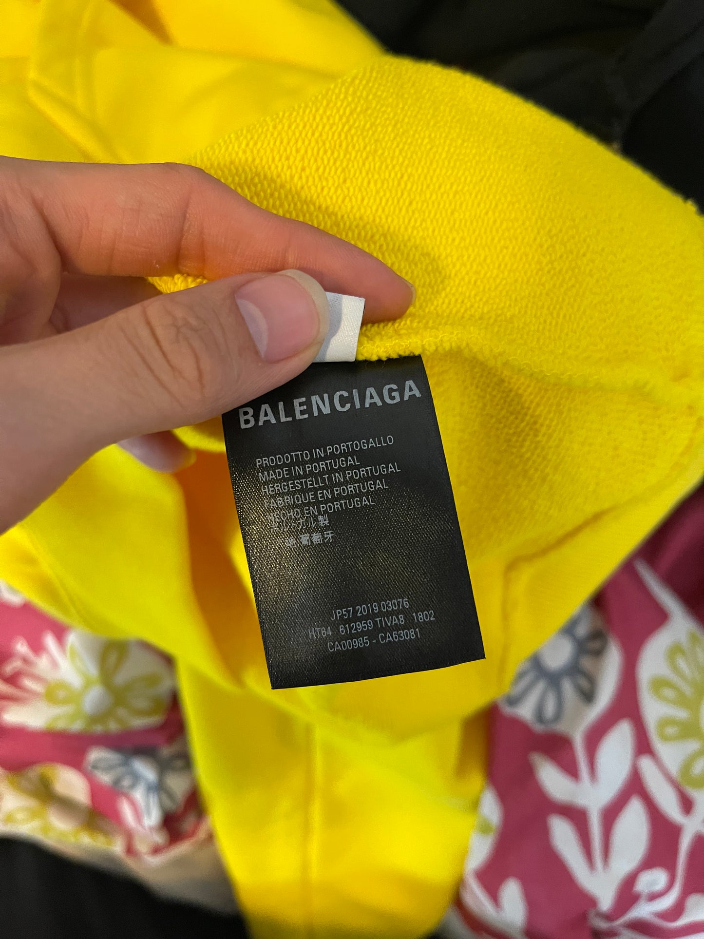Balenciaga X rated hoodie