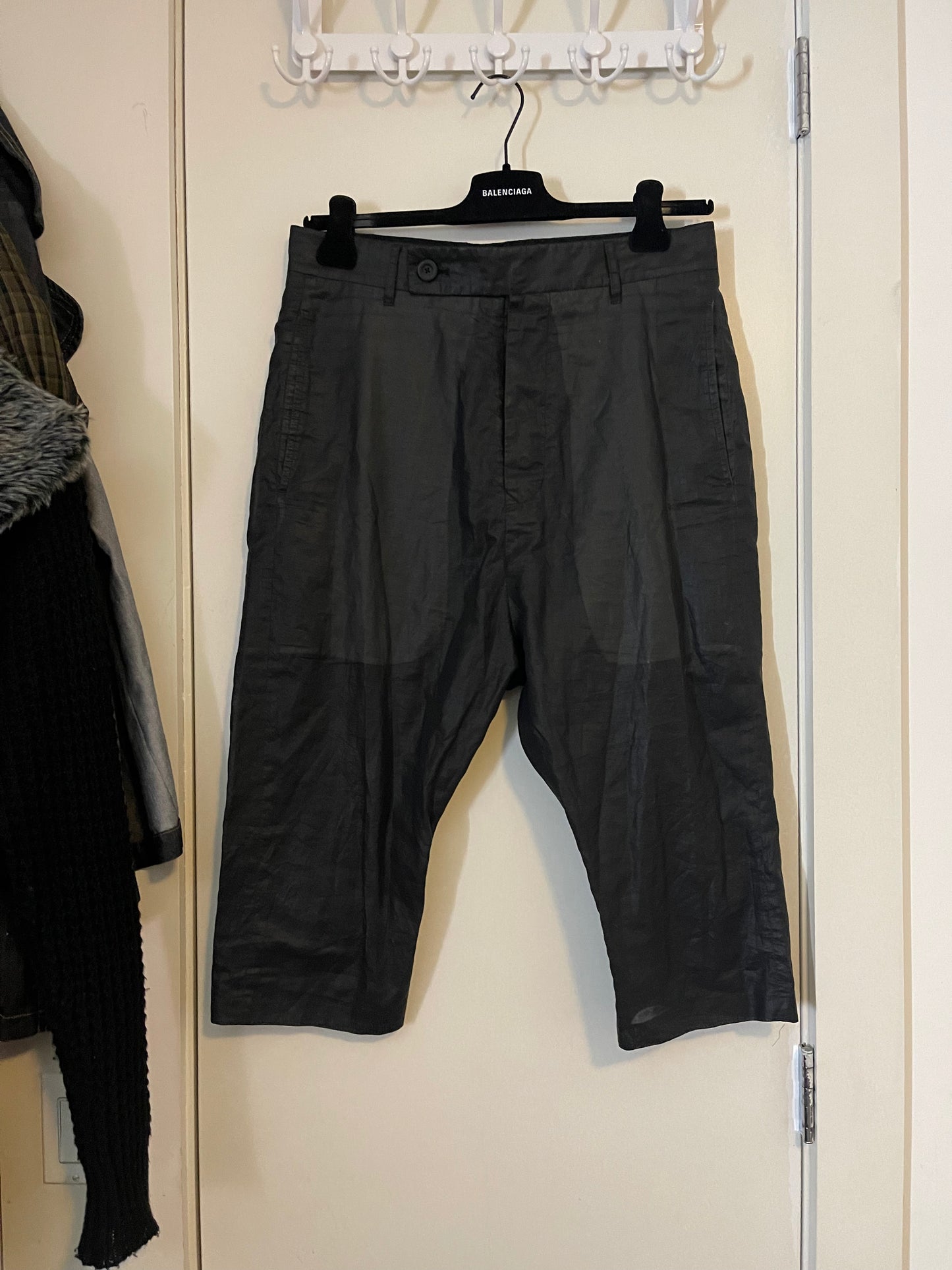 Rick Owens 2016 astraires cropped trousers