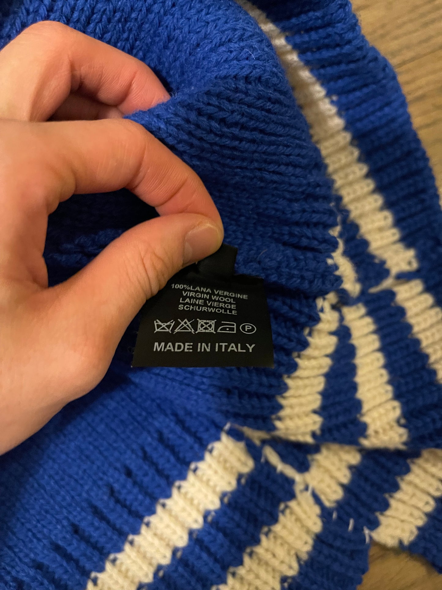 Raf Simons aw16 reconstructed varsity sweater