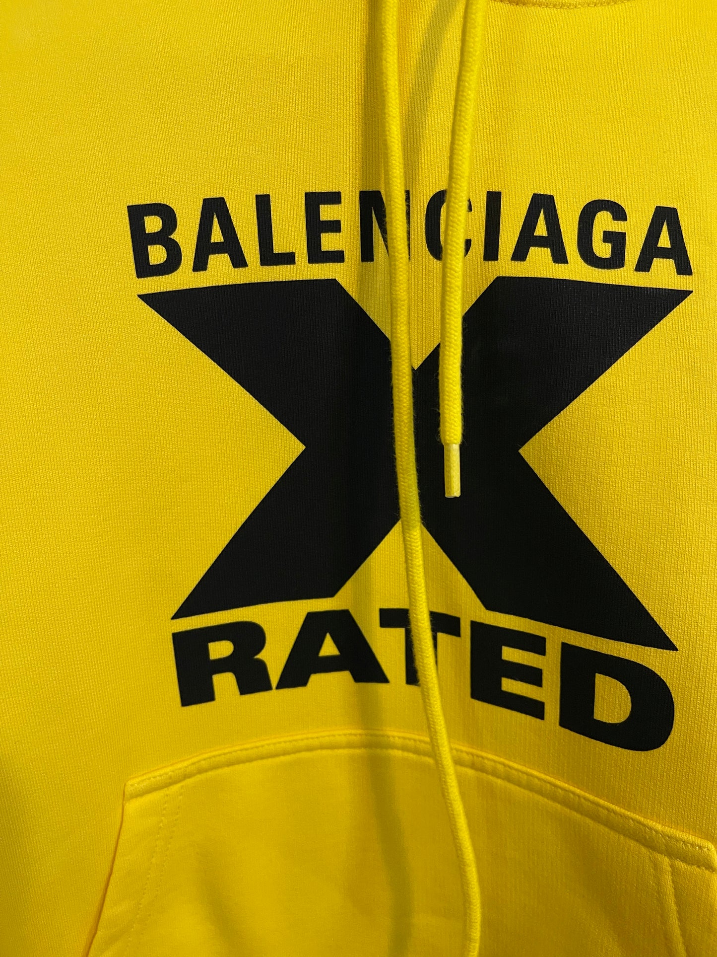 Balenciaga X rated hoodie