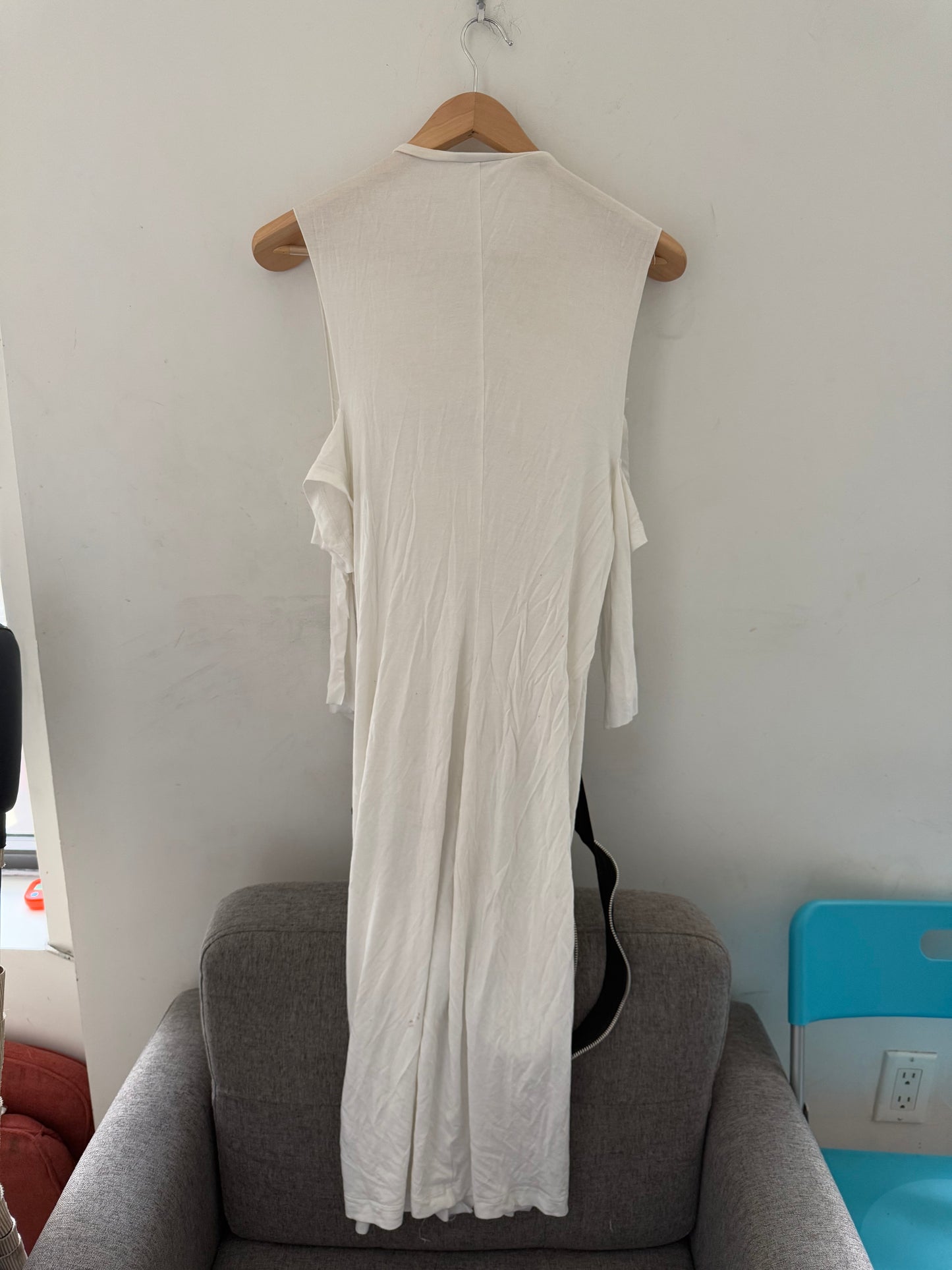 Per Gotesson black bird sample elongated tanktop
