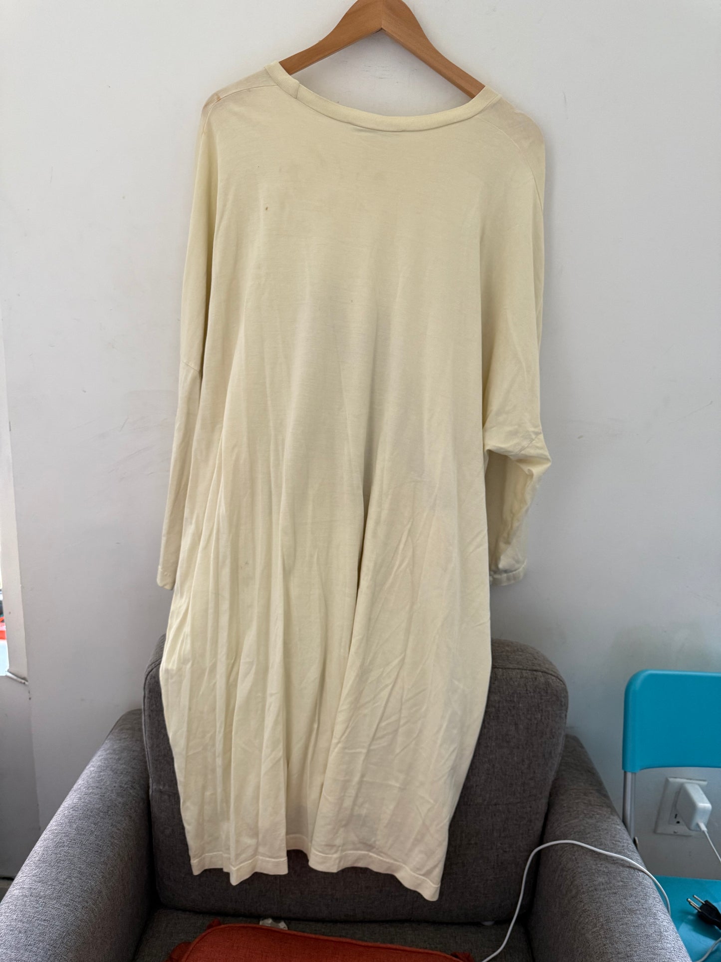 Raf simons SS04 handpainted religious oversized shirt