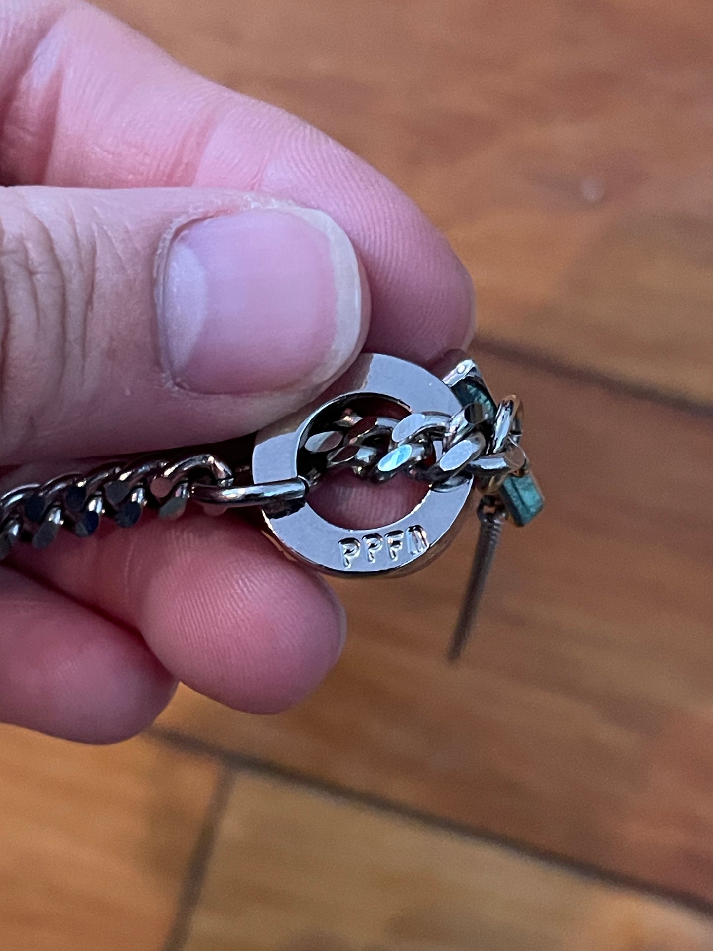 PPFM chain bracelet