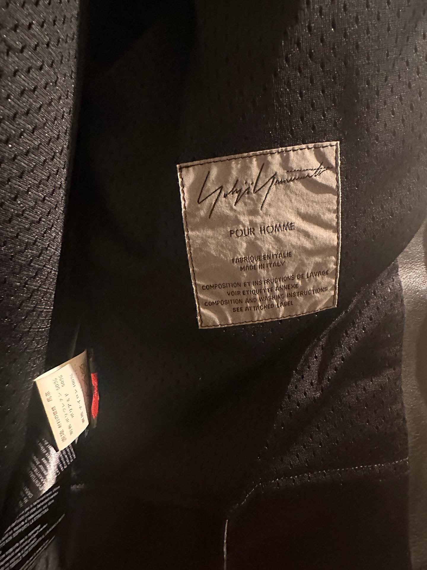 Yohji yamamoto AW04 daniese skull moto jacket size 48