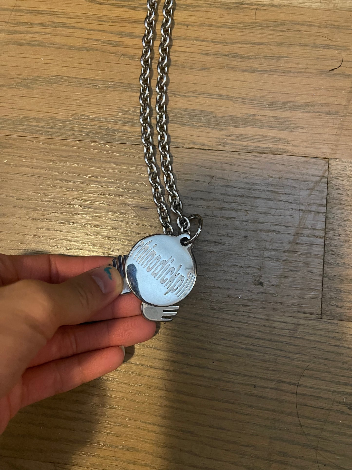 Rhinodickpill necklace