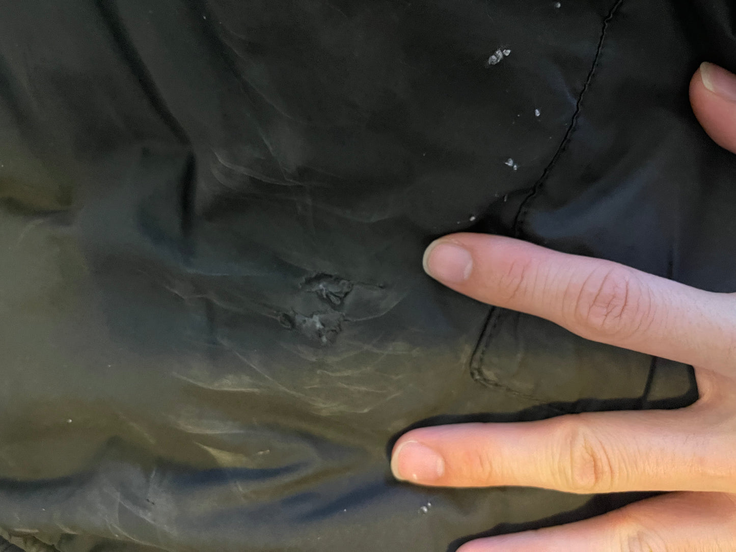 Rick Owens aw13 raccoon fur exploder jacket