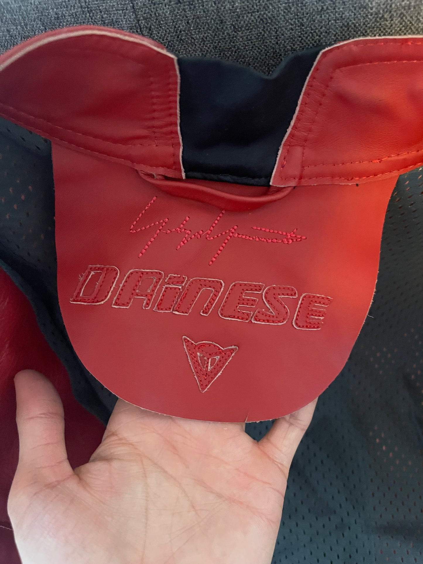 Yohji Yamamoto daniese YOHJI aw04 leather jacket