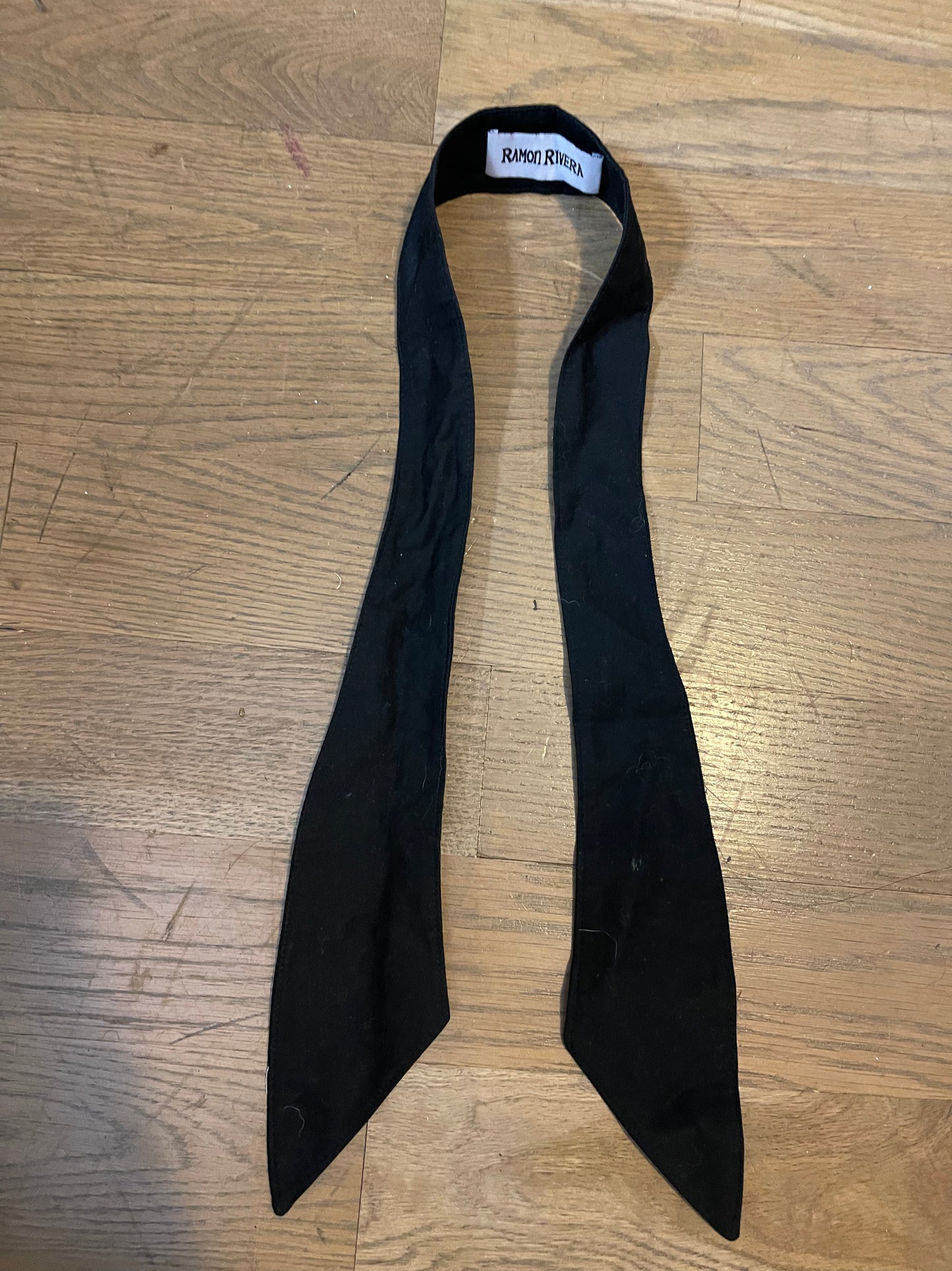 Ramona Rivera black scarf tie