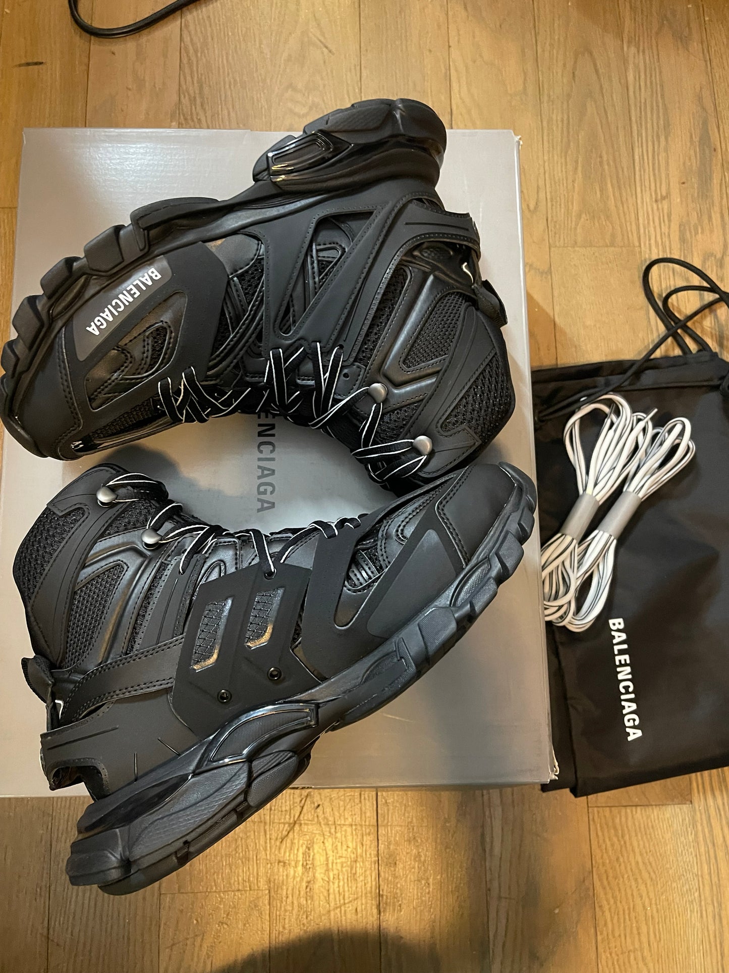 Balenciaga track hike sneaker boots