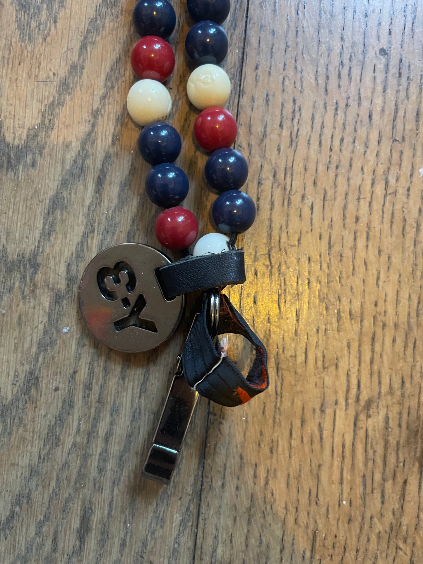 Y-3 Yohji yamamoto beaded lanyard