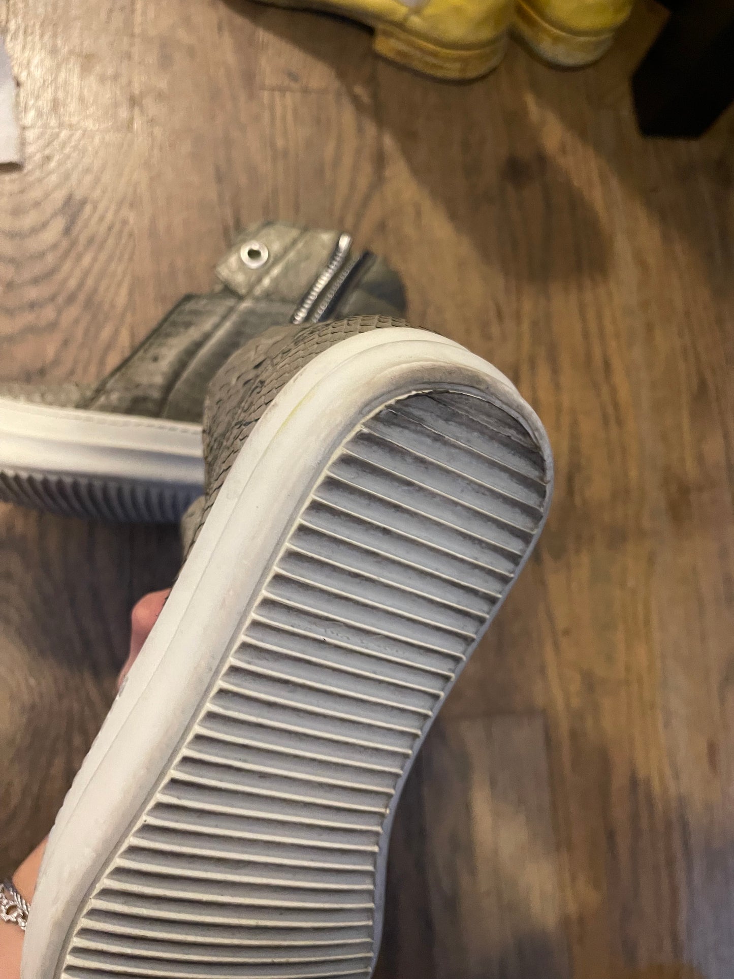 Rick Owens SS13 island python dunks