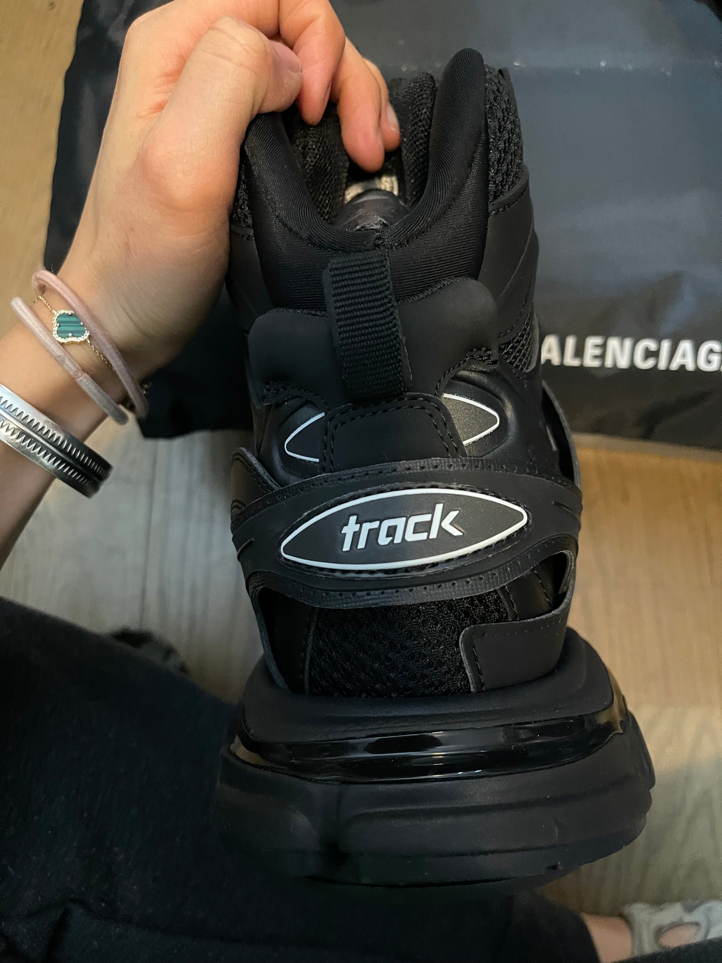 Balenciaga track hike sneaker boots