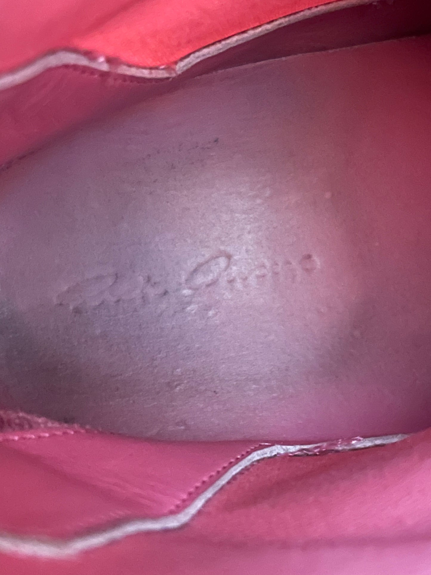 Rick Owens pop pink ballast boots