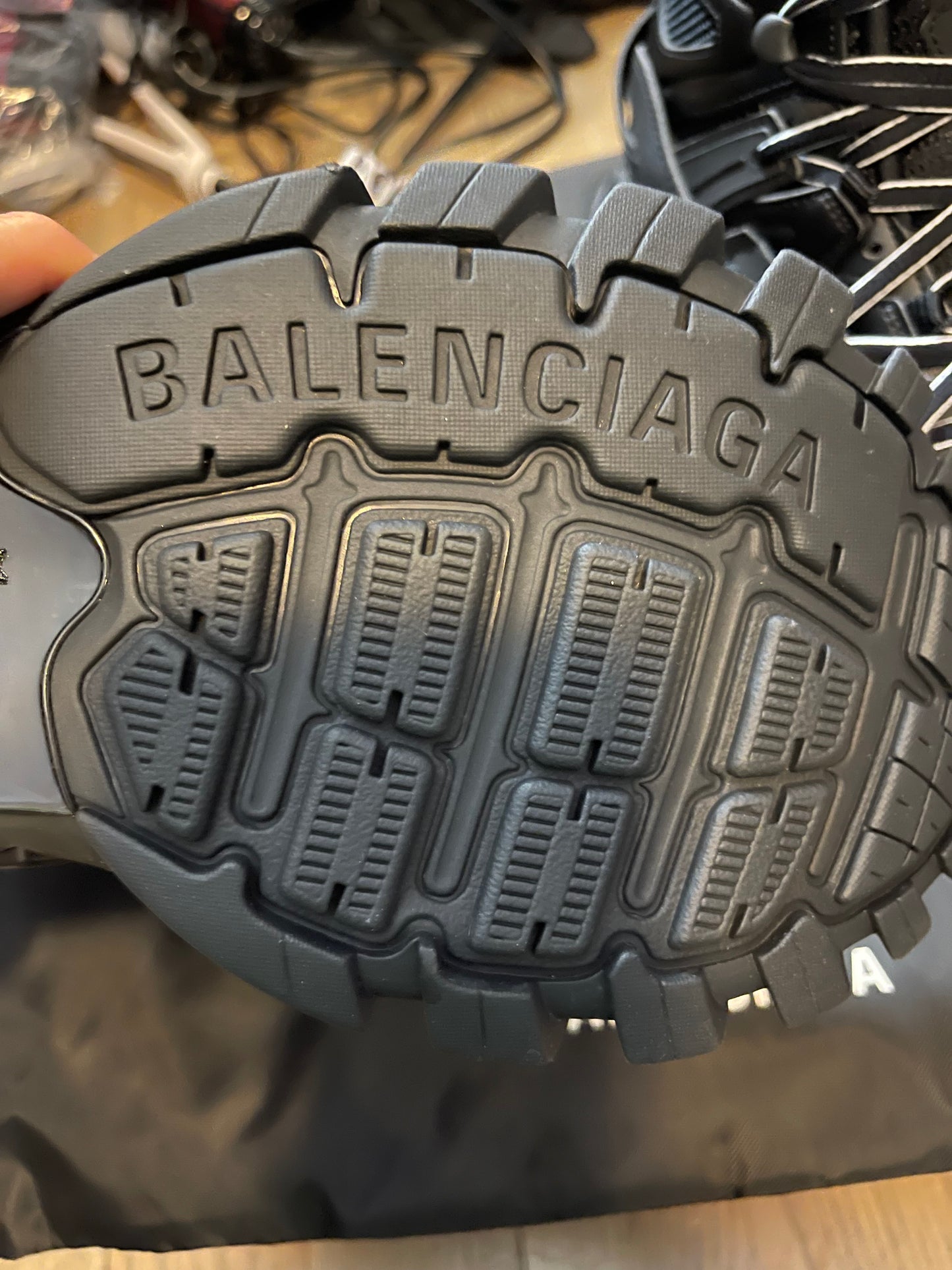 Balenciaga track hike sneaker boots