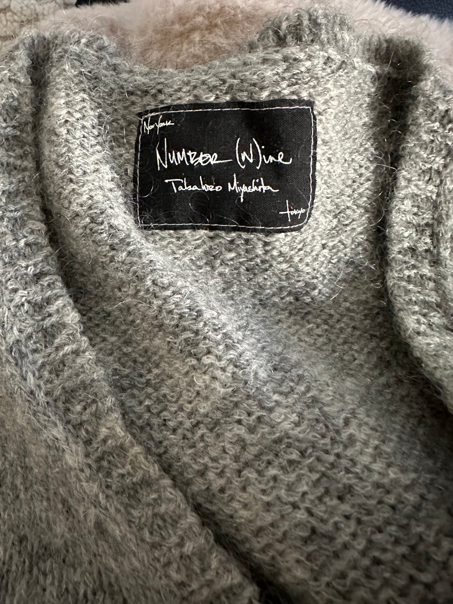 Number nine mohair sweater