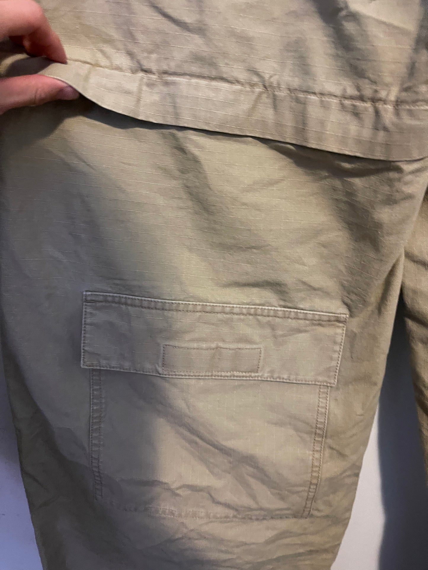 Balenciaga SS20 convertible multi pocket cargo pants