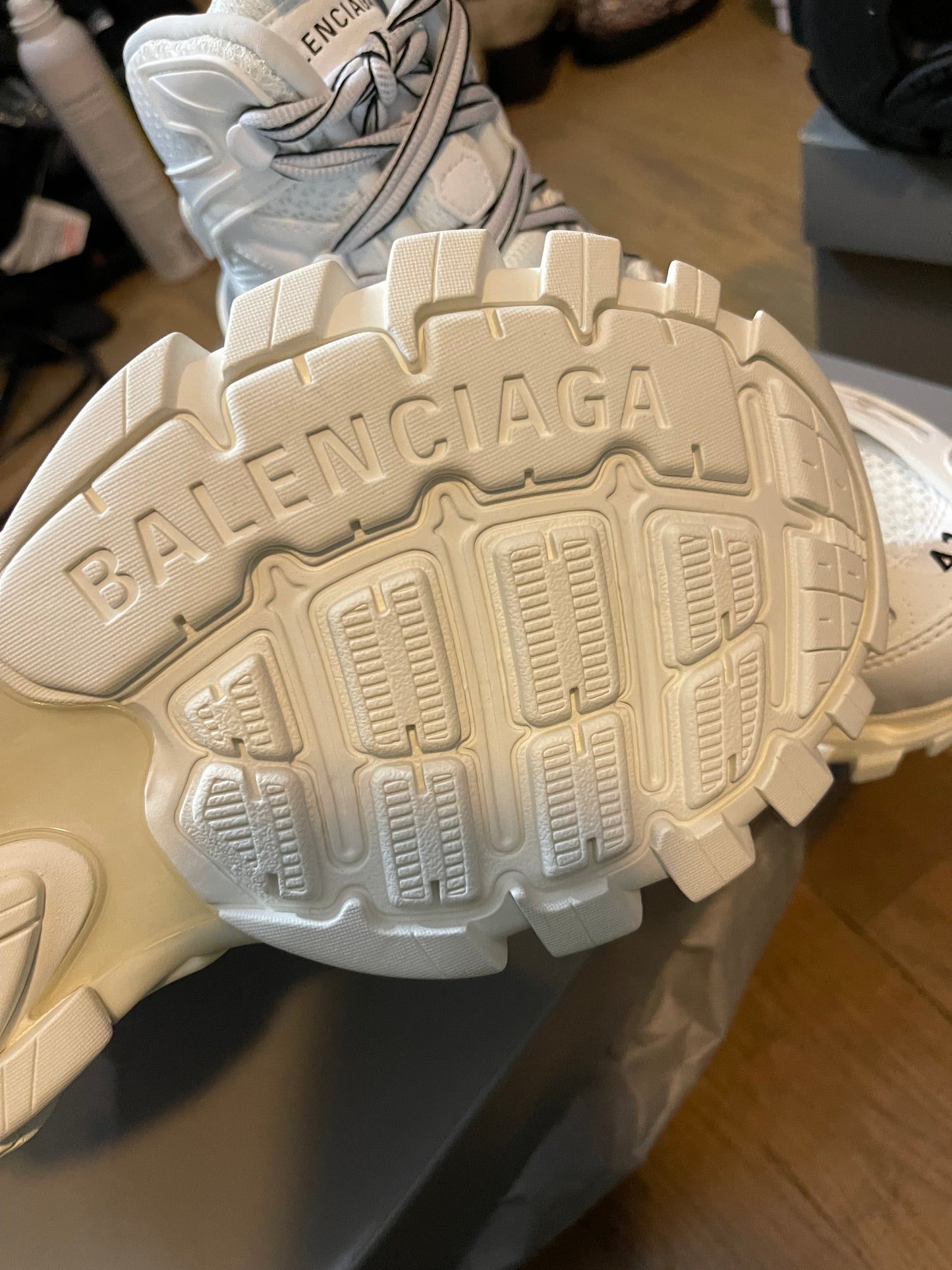 Balenciaga track hike sneaker boots size 41