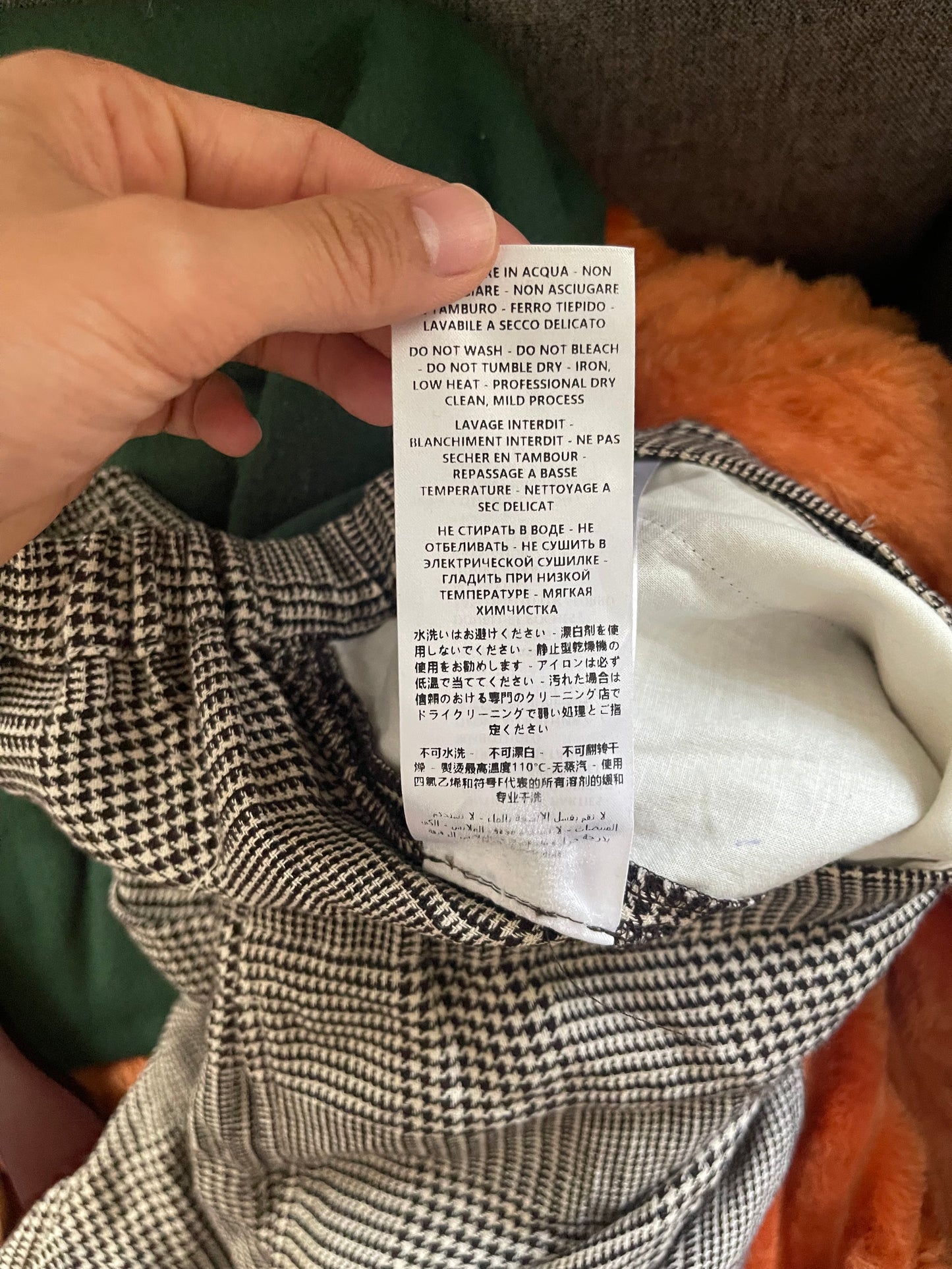 Gucci 2019 houndstooth shorts