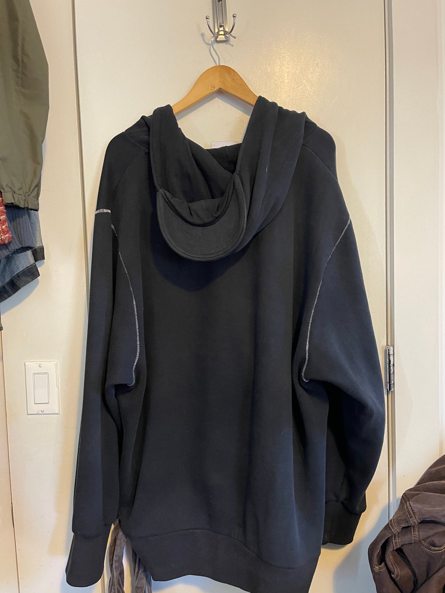 Telfar hoodie cap sample hoodie