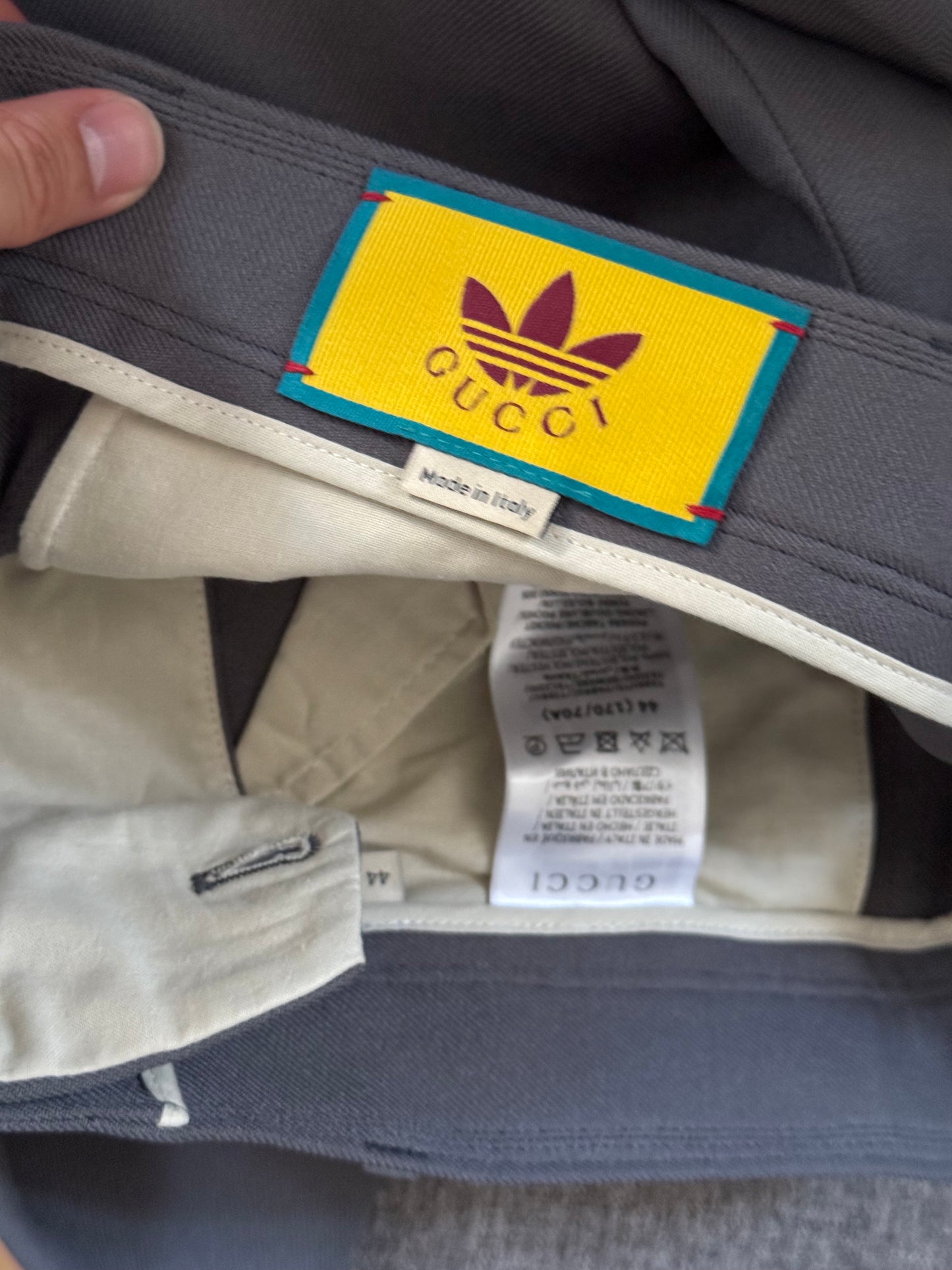 Gucci Adidas stripe trousers