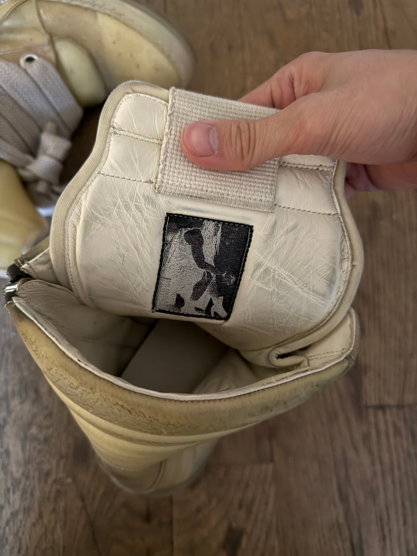 Rick Owens SS23 EDFUtransparent jumbo Geobasket