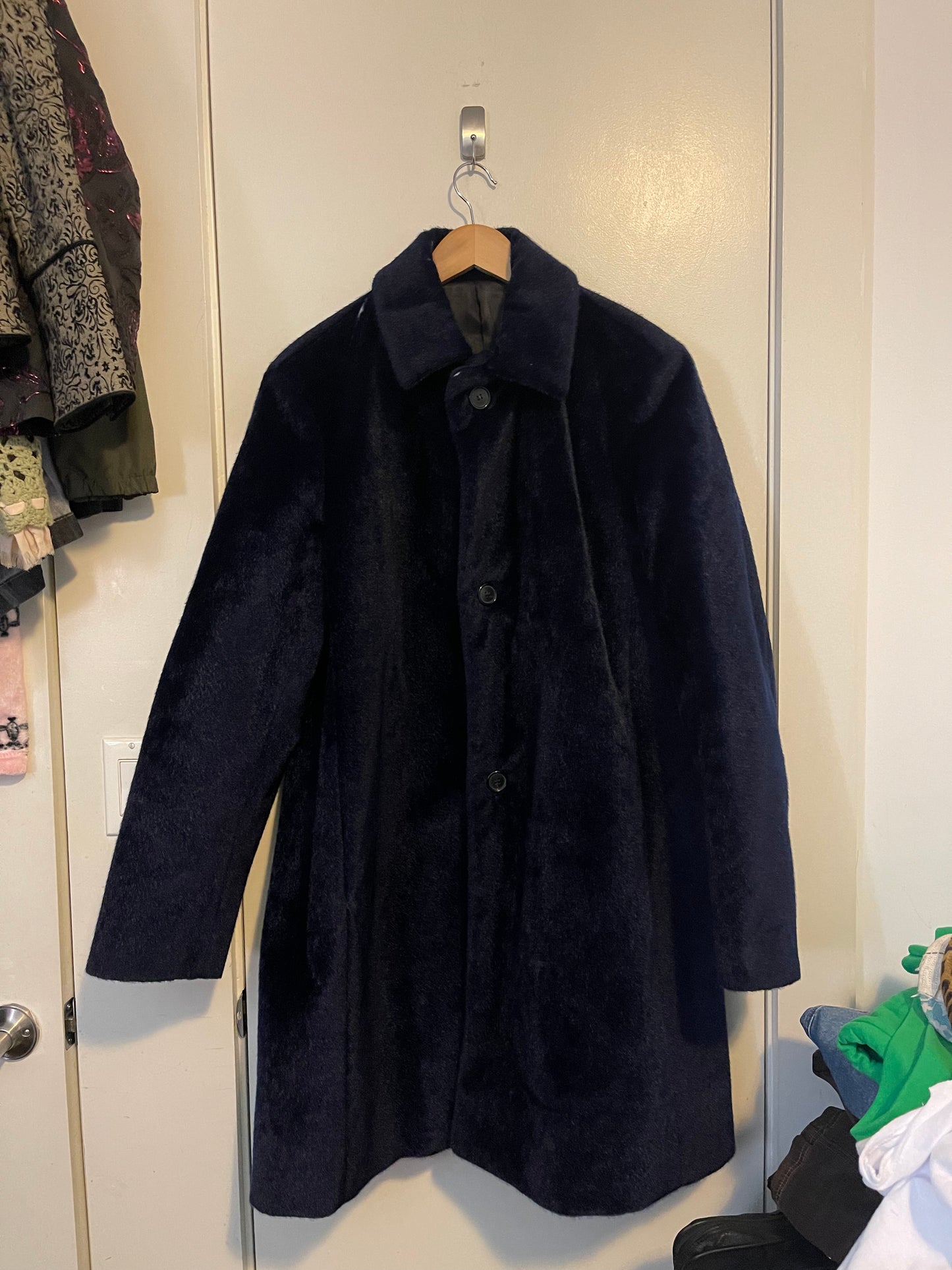 Raf Simons AW10 faux fur car coat