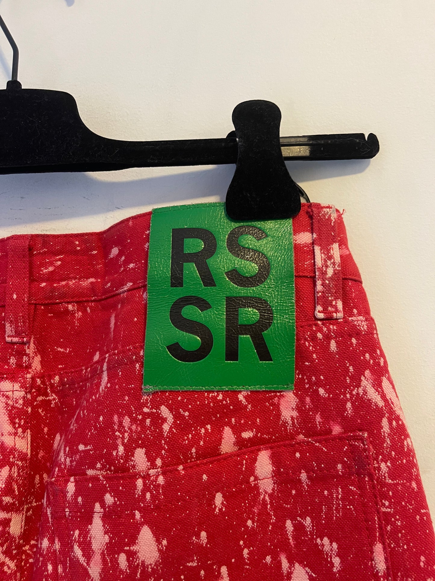 Raf Simons aw14 sterling ruby bleached pants
