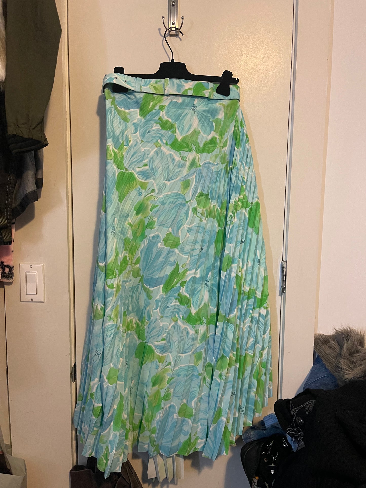 Balenciaga SS19 dynasty pleated skirt