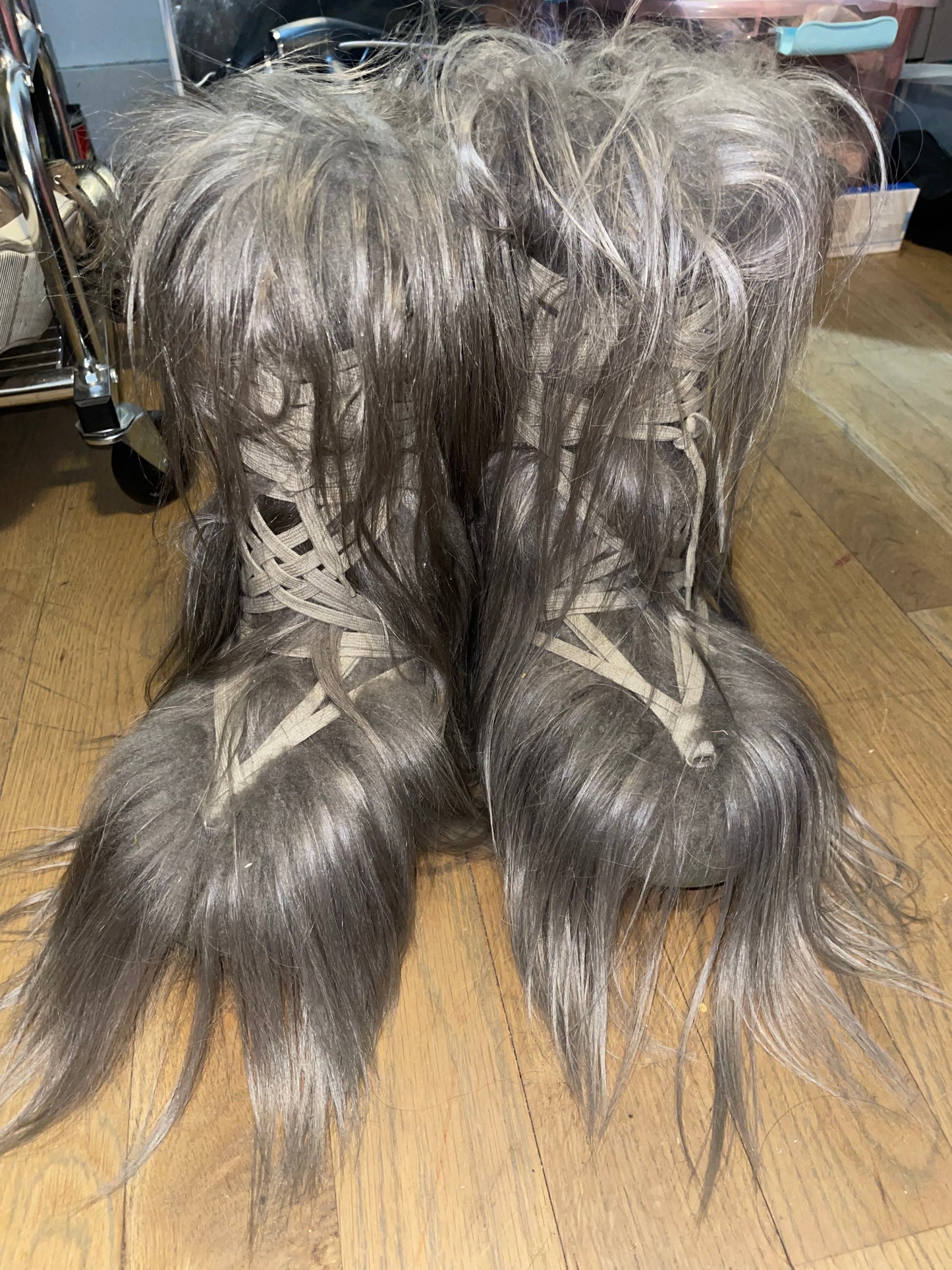 Rick Owens moncler big rock megalace boots