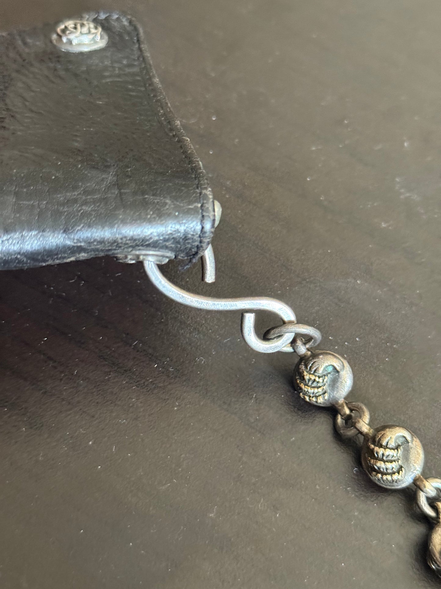 Chrome hearts 90s talon multi ball wallet chain