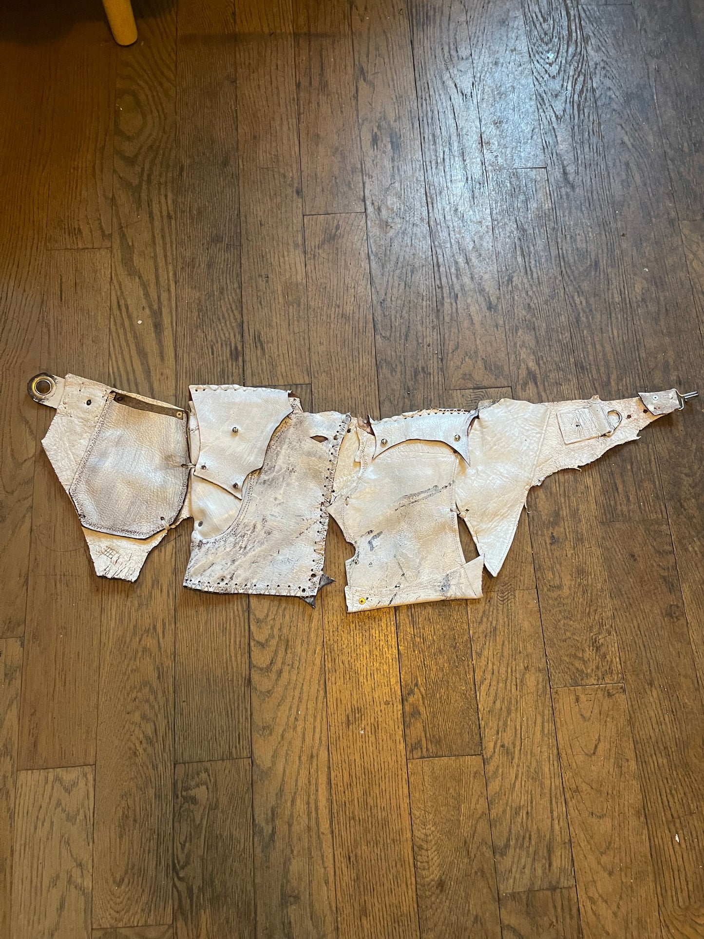 Kmrii white pouch waist bag