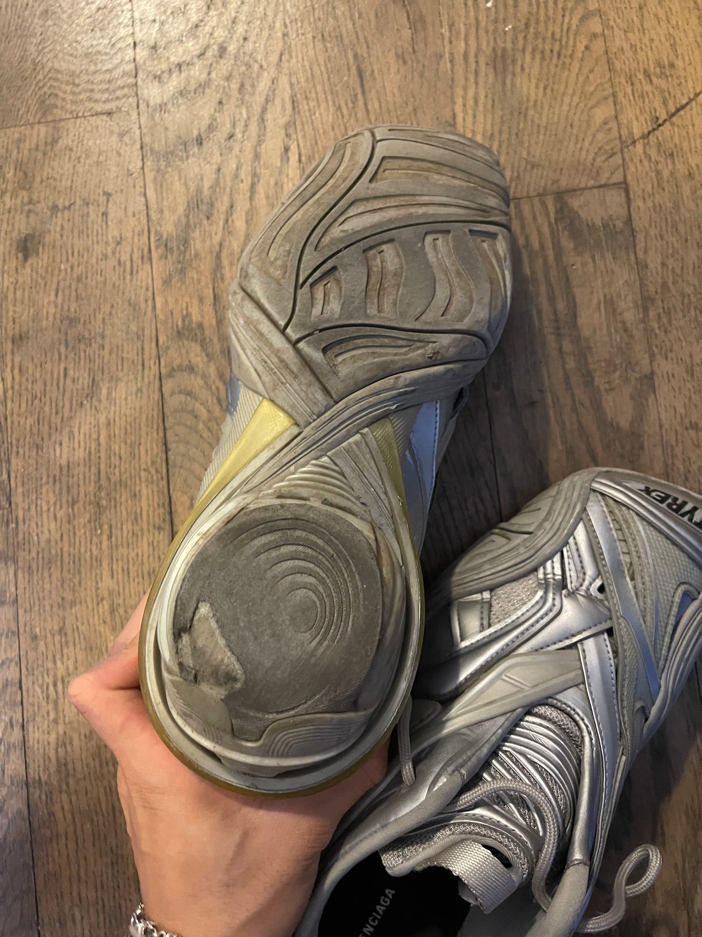 Tyrex sneakers silver