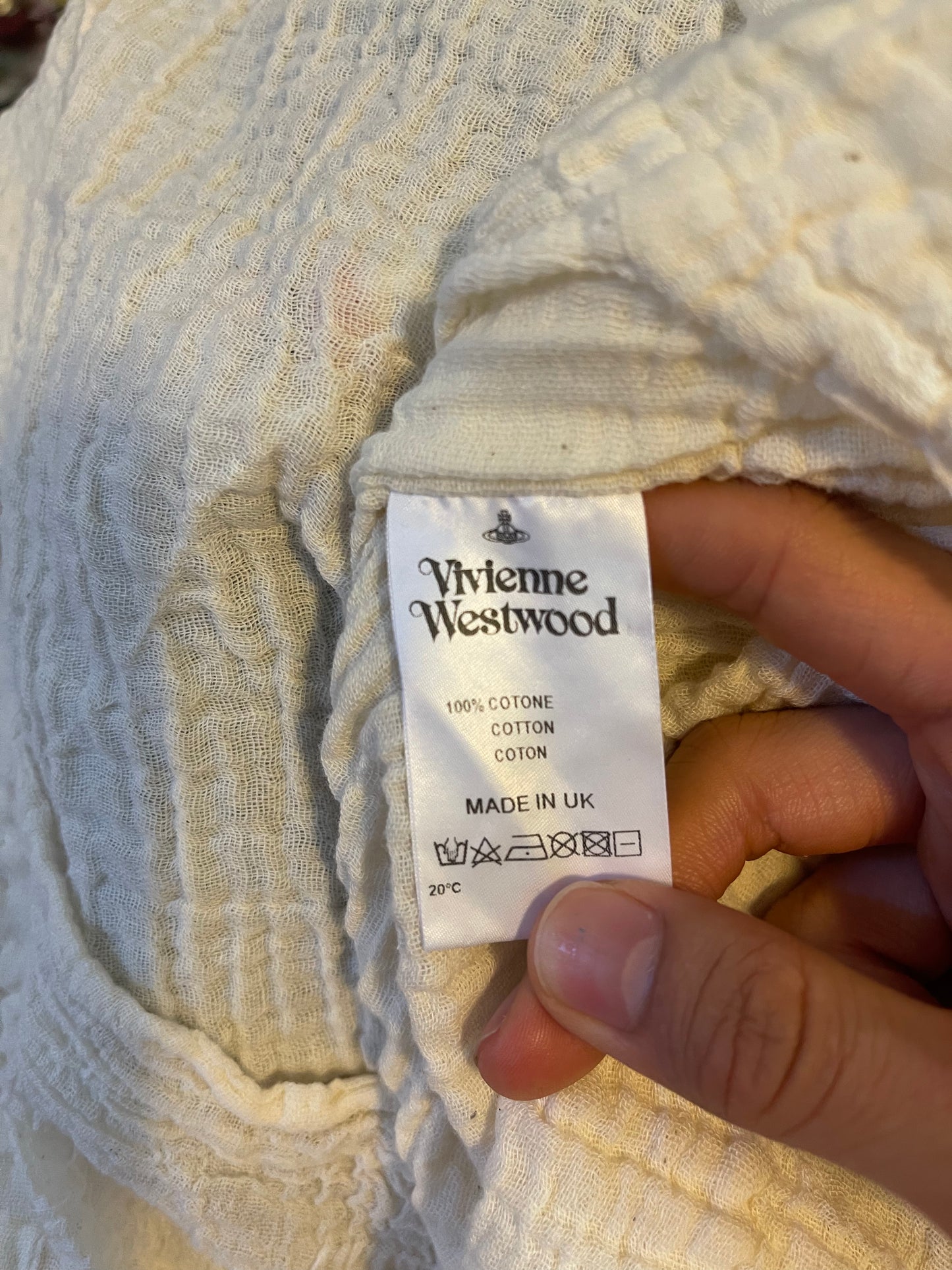 Vivienne Westwood muslin bondage top seditionaries