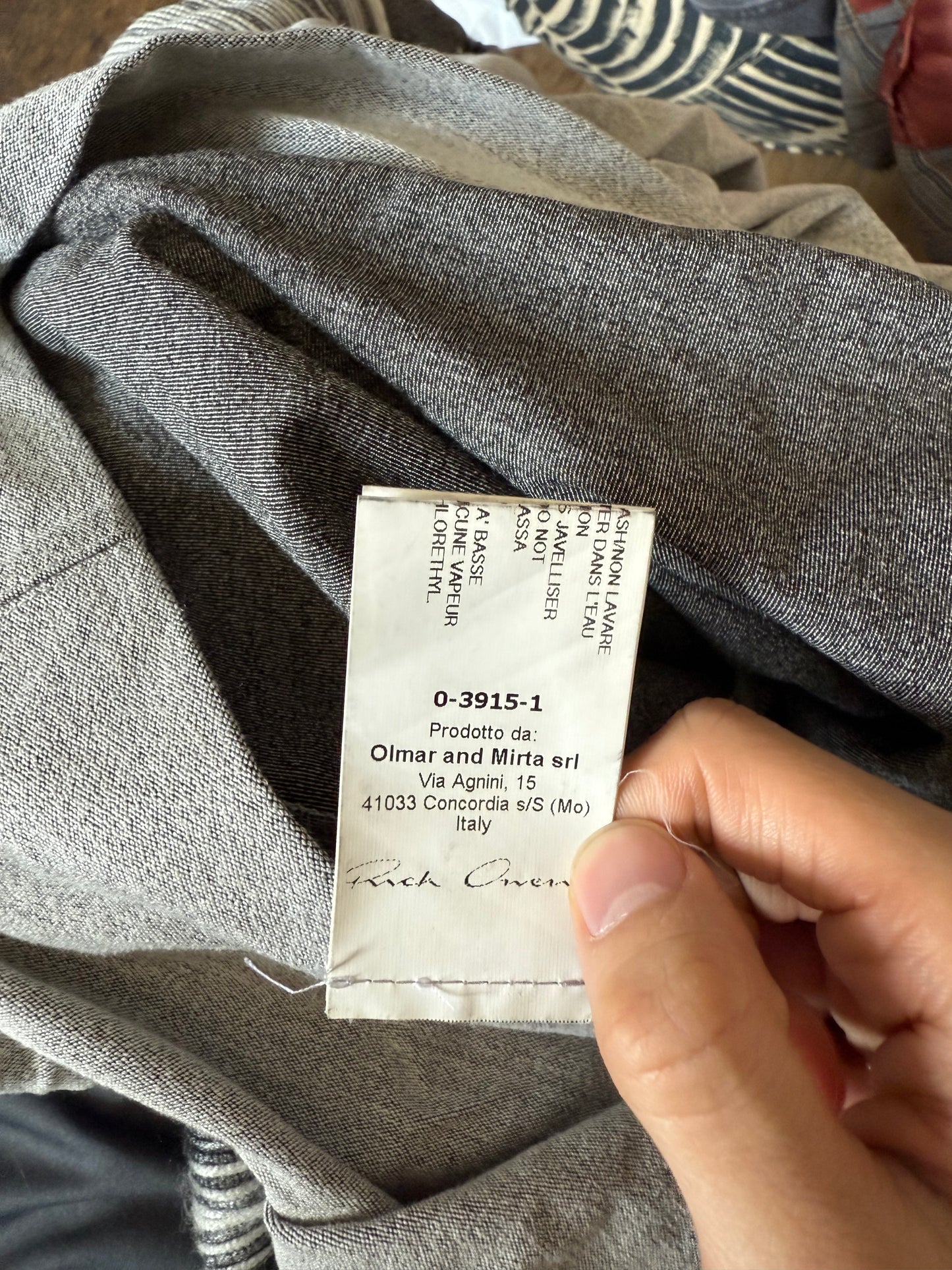 Rick Owen’s AW13 plinth long sleeve turtleneck