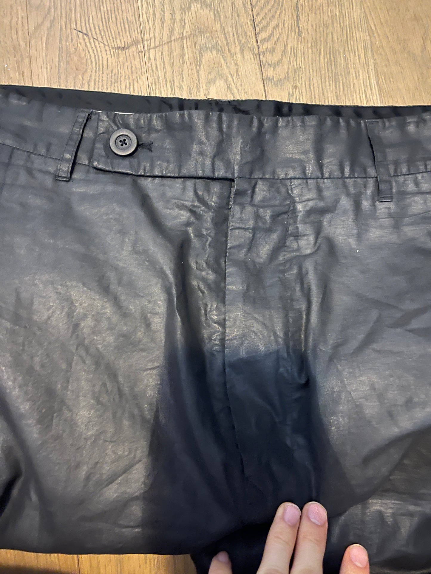 Rick Owens 2016 astraires cropped trousers