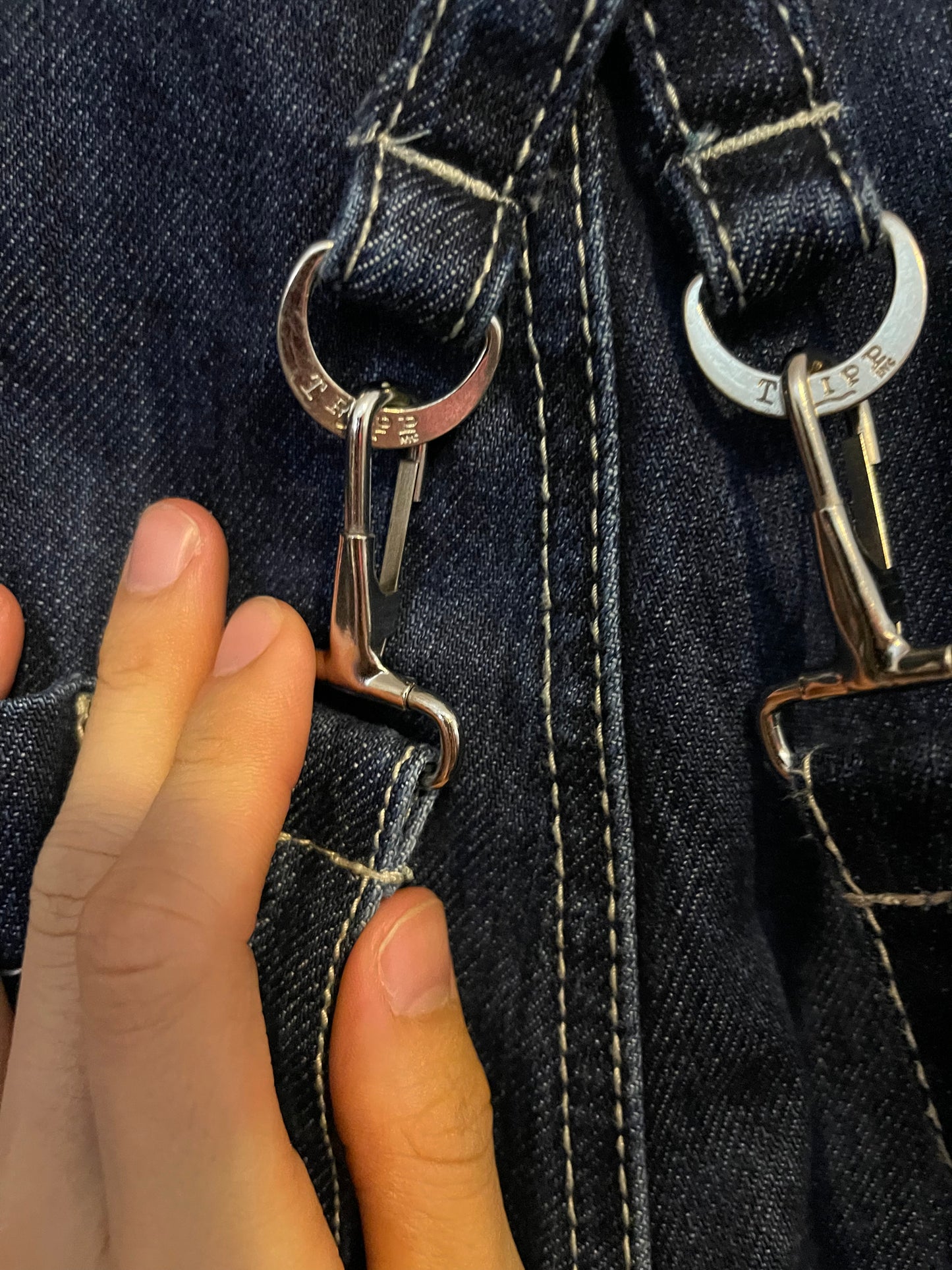 Tripp NYC denim raver pants