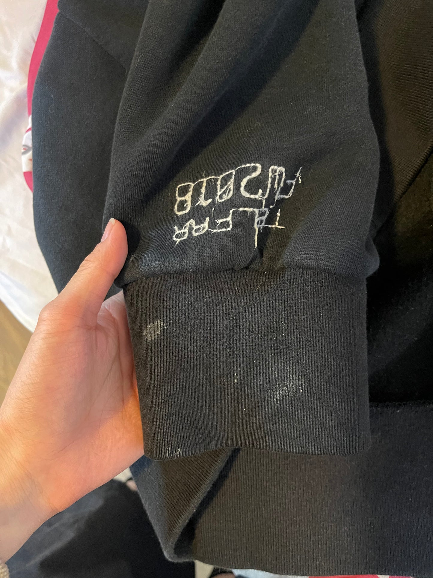 Telfar hoodie cap sample hoodie