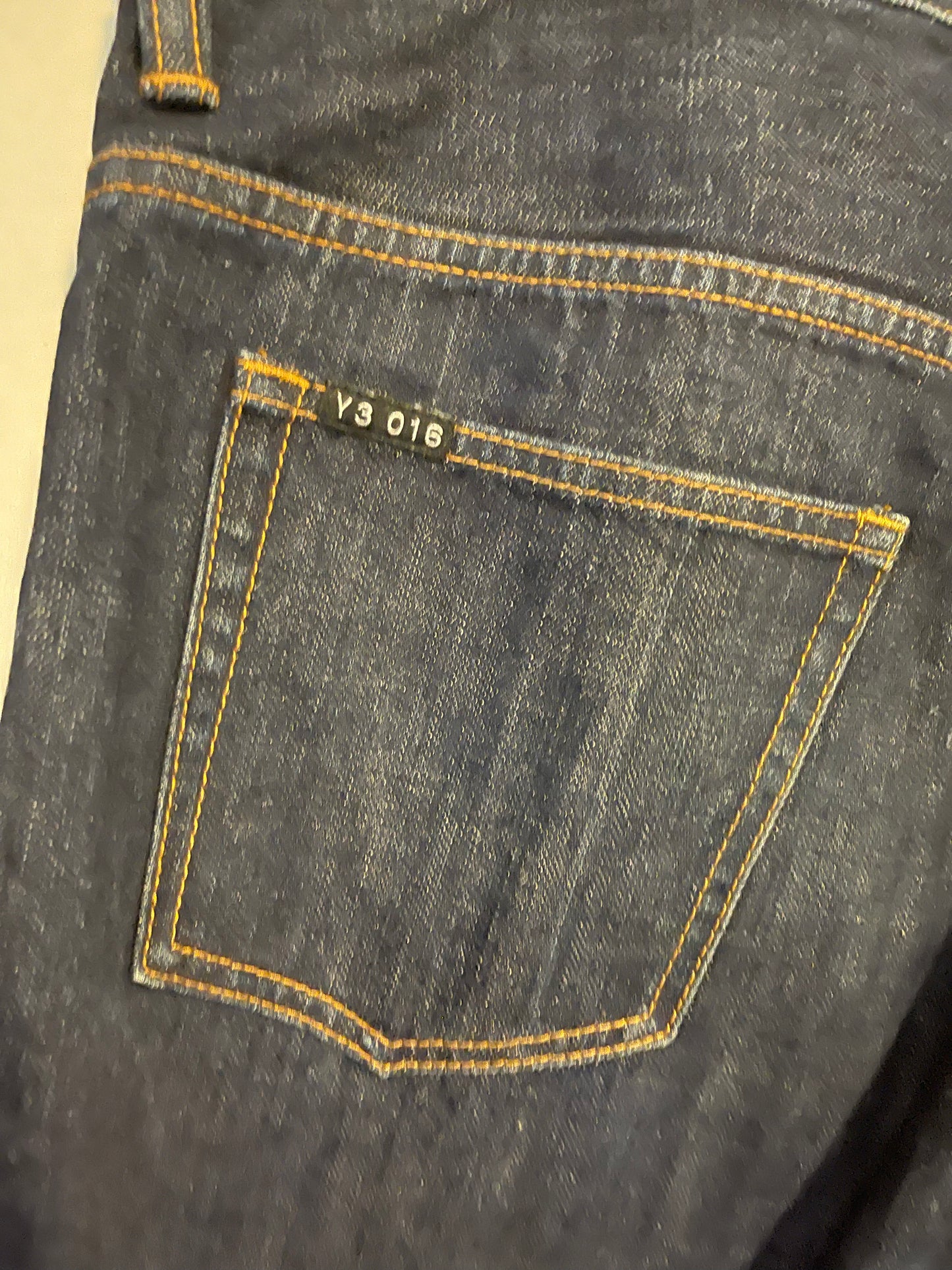 Y3 Yohji yamamoto 2008 striped denims