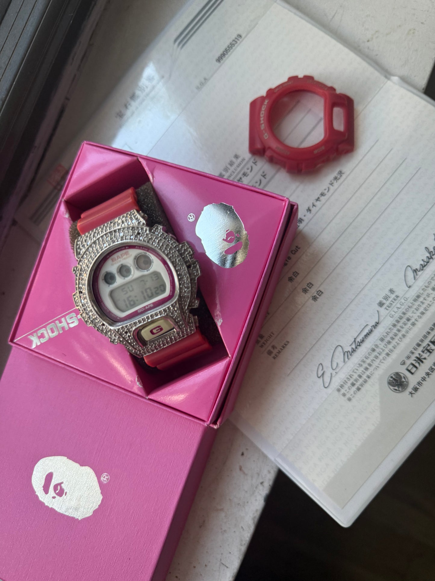 Bape diamond g shock