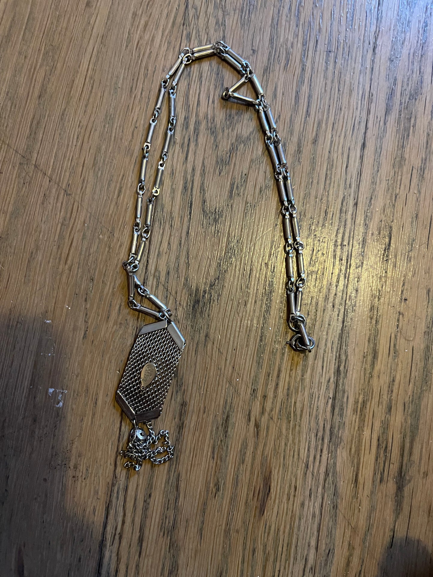Chainmail talisman necklace